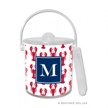Ice Bucket – Lobsters Red 1 Ice Bucket - Lobsters Red