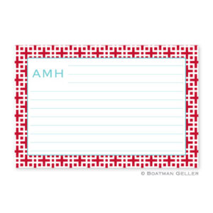 Recipe Cards - Lattice