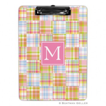 Clipboard – Madras Patch Pink 1 Clipboard - Madras Patch Pink