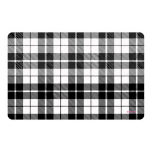 Floor Mat Bachelor Plaid