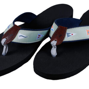 Burgees (Washed Green) Flip Flops