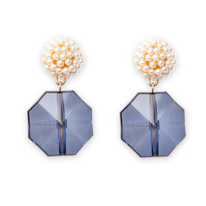 Murano Earrings (Pearl)