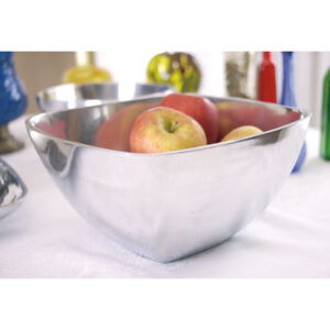 Square Metal Serving Bowl