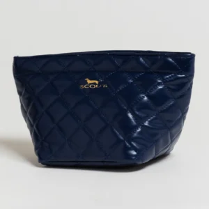 Crown Jewels  Pouch (Navy Quilted)